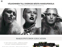 Tablet Screenshot of makeupstudion.com